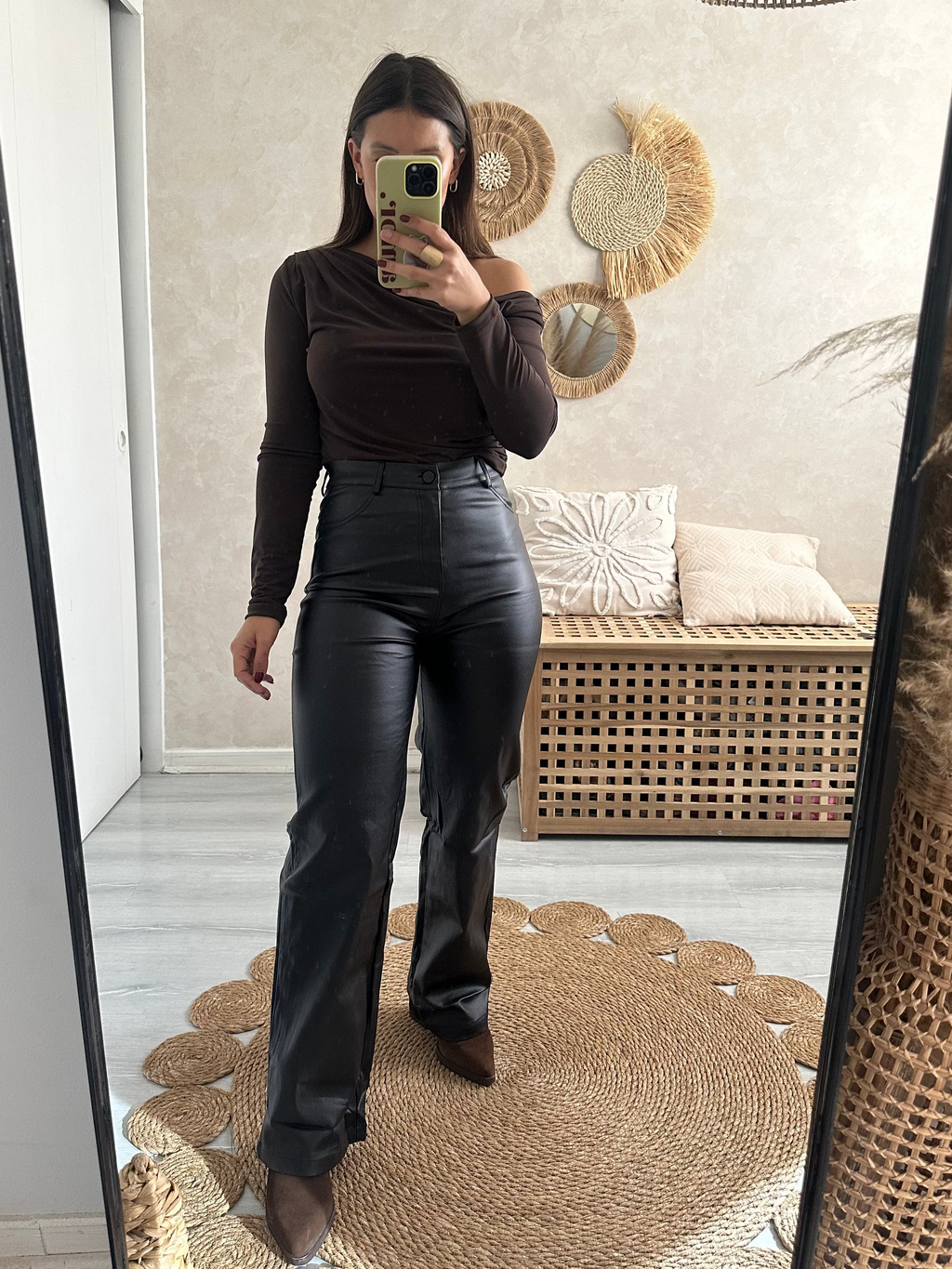 Pants eco cuero